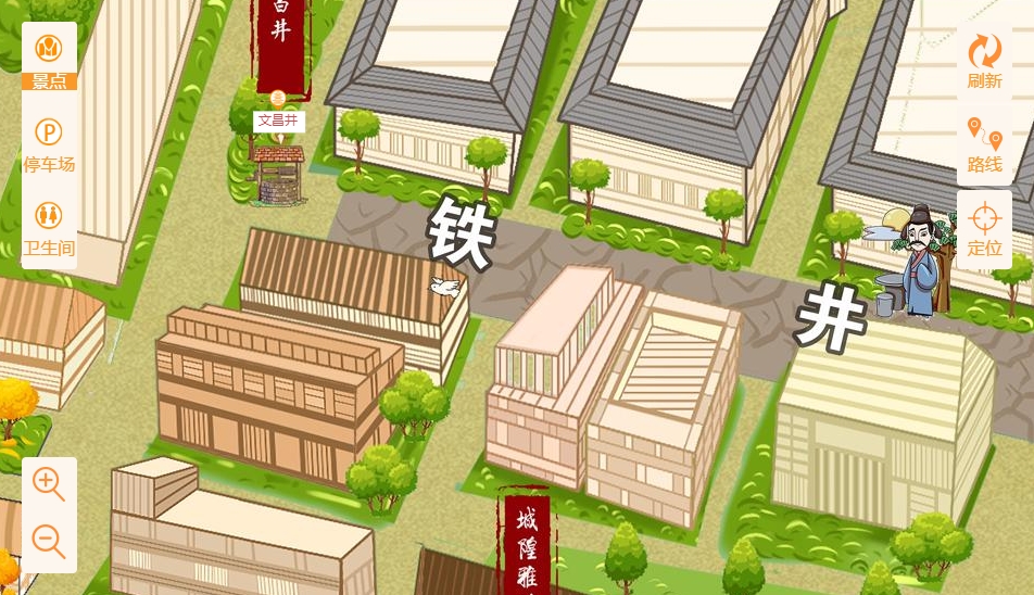 肇州智慧景区：手绘地图与语音导览的完美融合