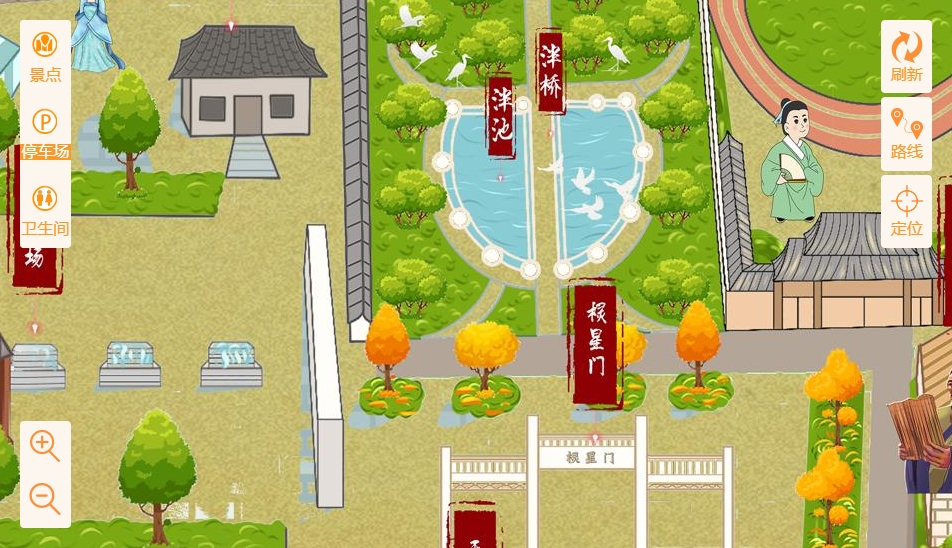 肇州手绘地图景区语音讲解导览系统：智慧景区建设的基石